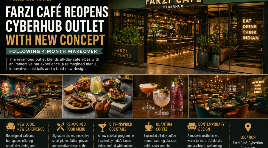 Farzi Café Reopens CyberHub Outlet with a Fresh New Concept After Four-Month Makeover